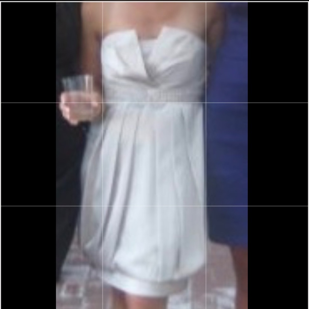 BCBG MaxAzria Strapless Mini Cocktail Dress